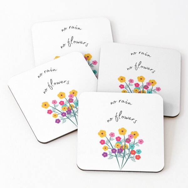 Item preview, No Rain No Flowers Design designed and sold by fatoshisme.