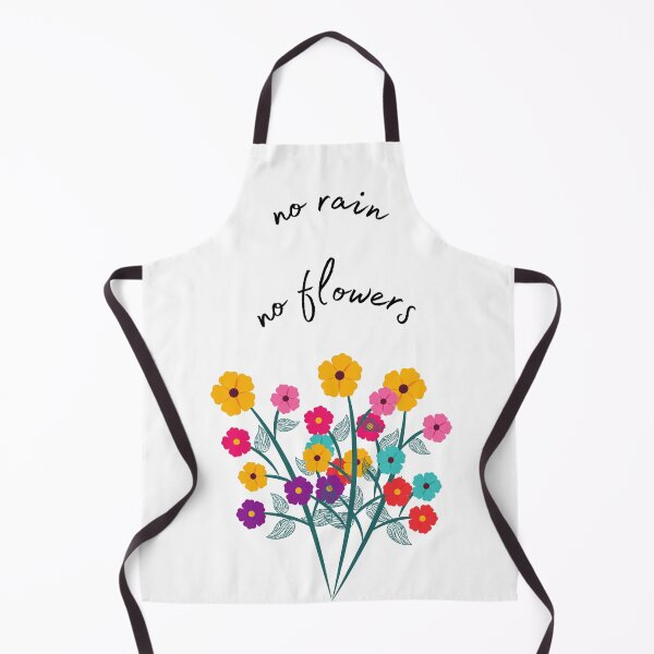 Item preview, No Rain No Flowers Design designed and sold by fatoshisme.