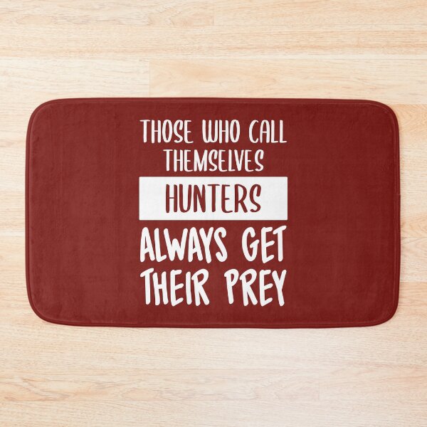 Item preview, Hunters Always Get Their Prey (Dark Red BG) designed and sold by FilipeFerreira.