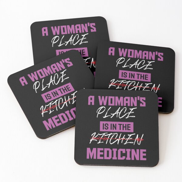 Item preview,  A Woman's Place Is In Medicine Funny Doctor Shirt, Funny Nursing, Medical ,Medical School,Med Student designed and sold by ADAMYASS.