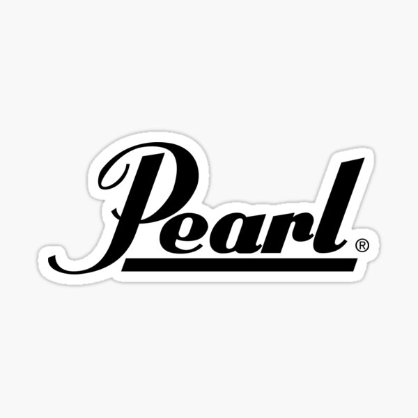 Sticker Pearl Drums Redbubble