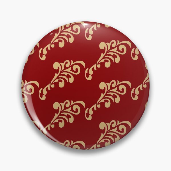 Item preview, Royal color palette baroque form pattern designed and sold by BlancaQstyle.