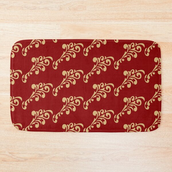 Item preview, Royal color palette baroque form pattern designed and sold by BlancaQstyle.