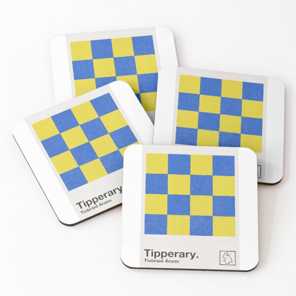 Item preview, County Tipperary, Ireland - Retro Style Minimalist Poster Design  designed and sold by AestheticNow.