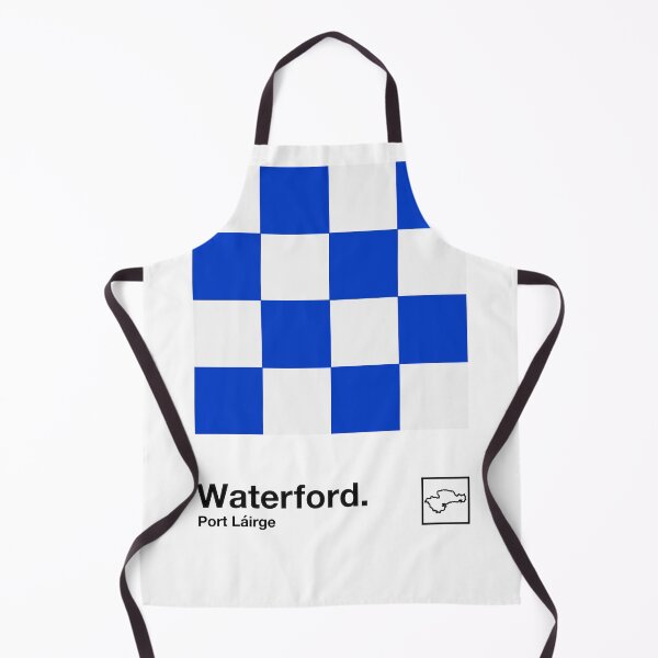 Item preview, County Waterford, Ireland - Retro Style Minimalist Poster Design  designed and sold by AestheticNow.