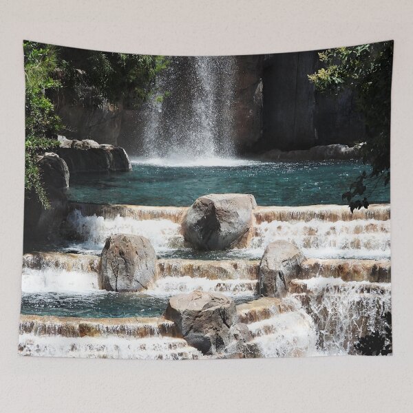 Item preview, A Peaceful Waterfall Photograph designed and sold by mrtraz.