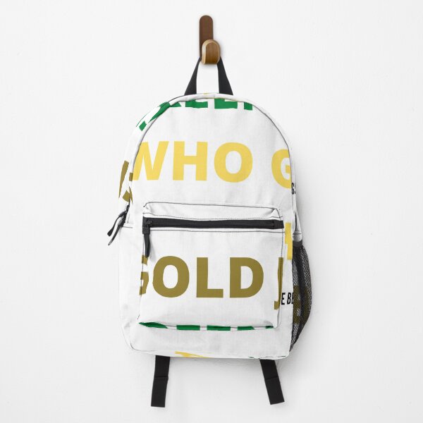 Item preview, Gold Jacket Green Jacket Who Gives A Shit designed and sold by KAY YOUNGER.