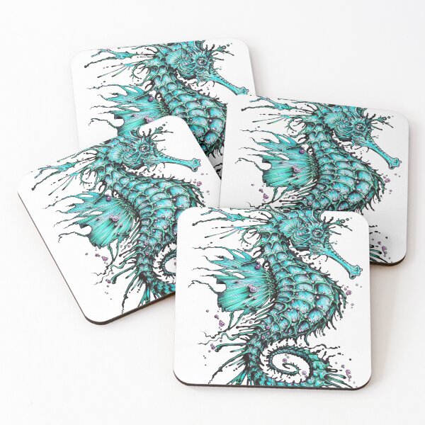Item preview, Cyan Seahorse designed and sold by taojb.