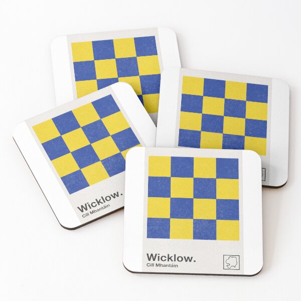 Item preview, County Wicklow, Ireland - Retro Style Minimalist Poster Design  designed and sold by AestheticNow.