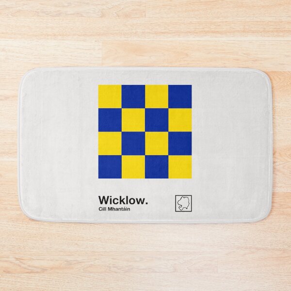 Item preview, County Wicklow, Ireland - Retro Style Minimalist Poster Design  designed and sold by AestheticNow.