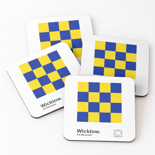 Item preview, County Wicklow, Ireland - Retro Style Minimalist Poster Design  designed and sold by AestheticNow.