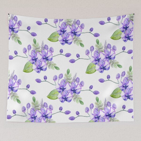 Item preview, Purple orchids designed and sold by Jordan Blackstone.