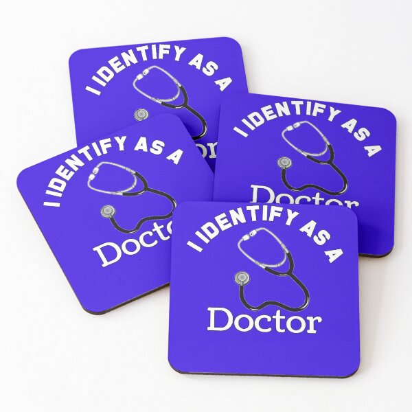 Item preview, I identify as a Doctor designed and sold by Eric Shields.