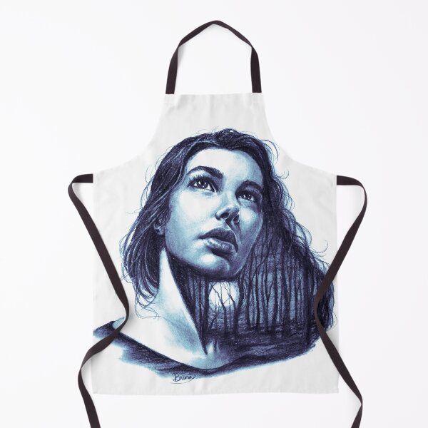 Item preview, Tangled Forest of Hair (blue) designed and sold by Brina Williamson.