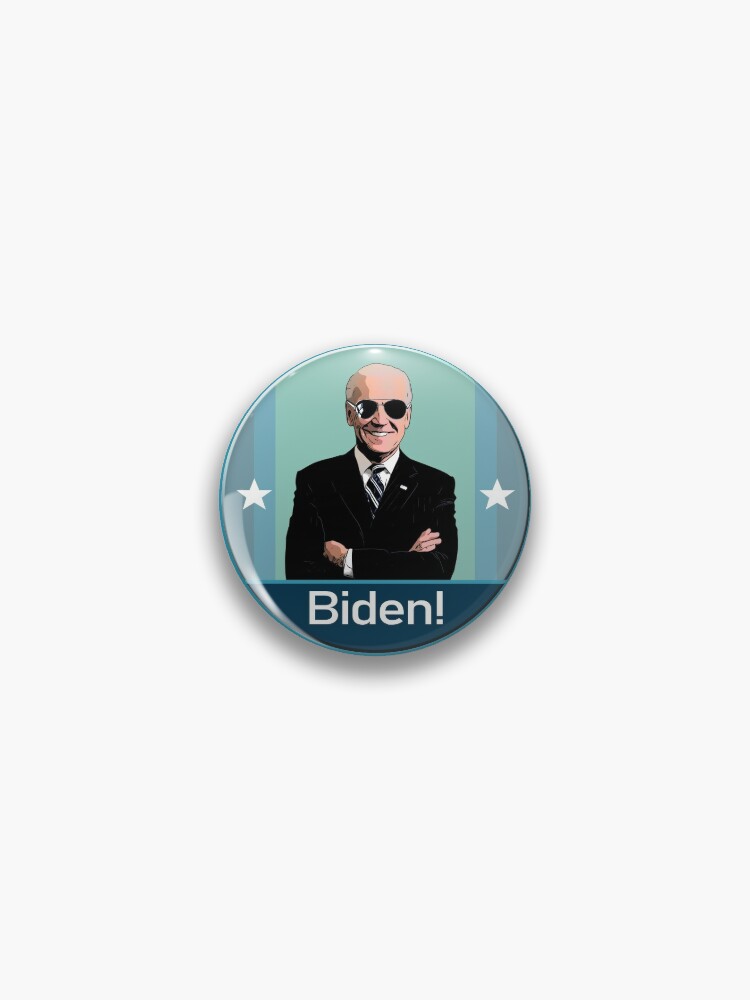 2.25" 2024 Joe Biden for President Shades Photo Pinback Democrat Button Badge 