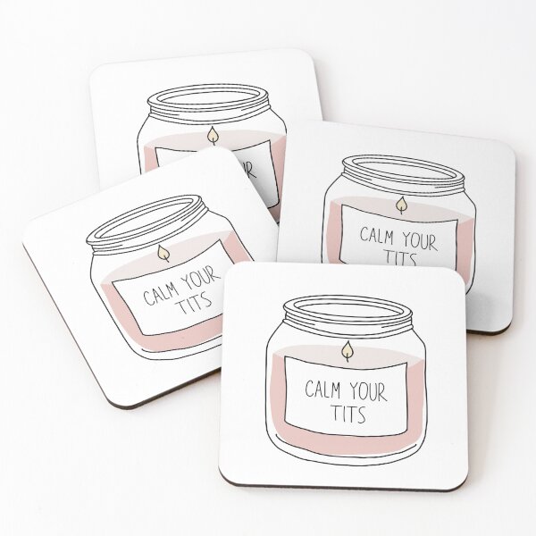 Item preview, Calm Your Tits Candle designed and sold by sprigstudio.