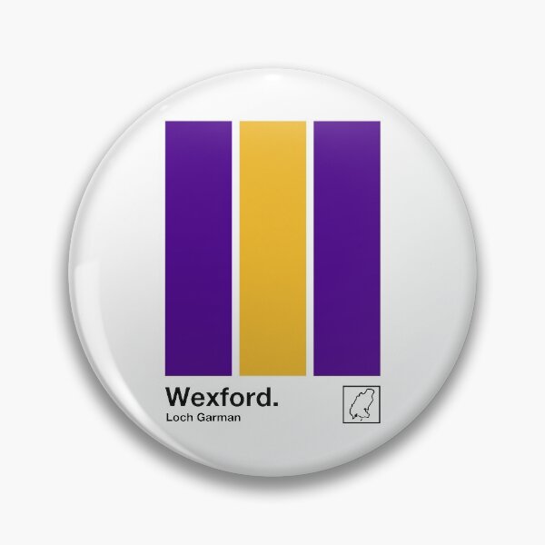 Item preview, County Wexford / Original Retro Style Minimalist Poster Design designed and sold by AestheticNow.