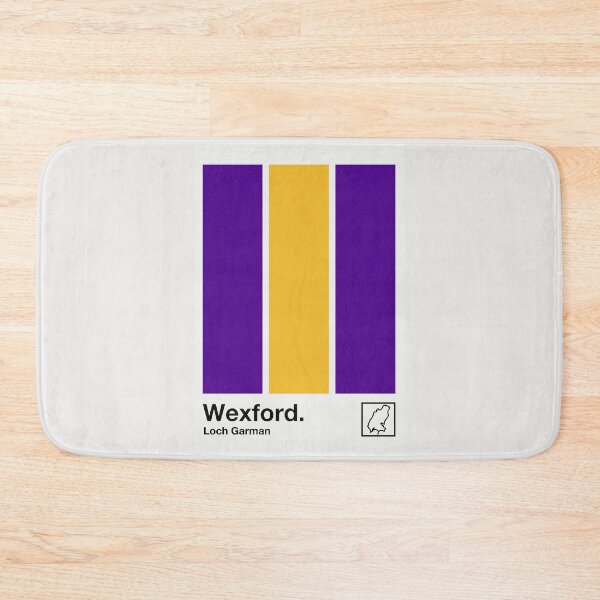 Item preview, County Wexford / Original Retro Style Minimalist Poster Design designed and sold by AestheticNow.