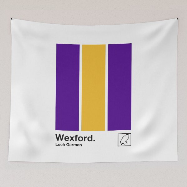 Item preview, County Wexford / Original Retro Style Minimalist Poster Design designed and sold by AestheticNow.