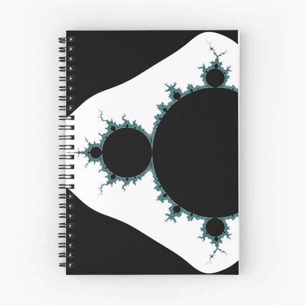 Item preview, Cyan / Black Mandelbrot 002 designed and sold by Rupert Russell.