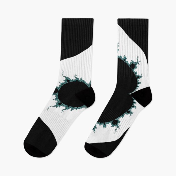 Item preview, Cyan / Black Mandelbrot 002 designed and sold by Rupert Russell.