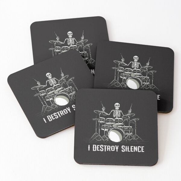 Item preview, Drummer Gifts I Destroy Silence Drums designed and sold by mydesigns15.