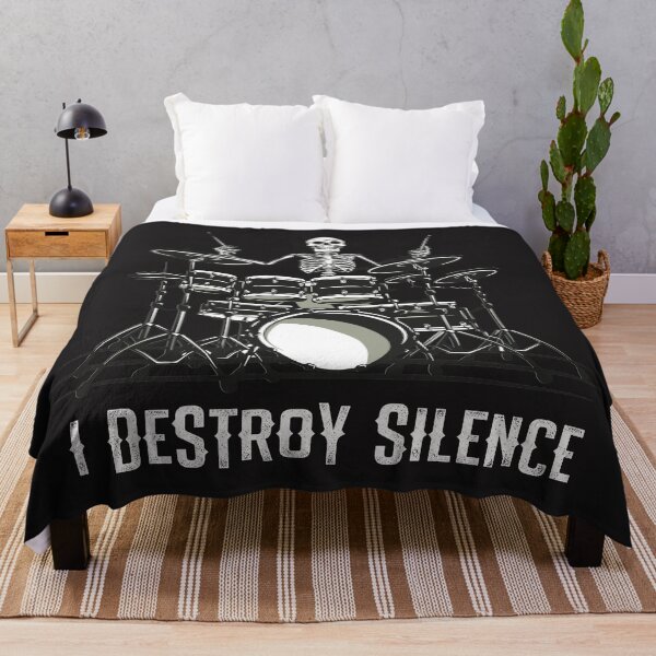 Item preview, Drummer Gifts I Destroy Silence Drums designed and sold by mydesigns15.
