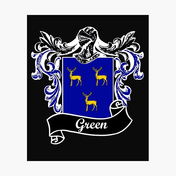 Green Family Crest Coat of Arms – My Family Coat Of Arms