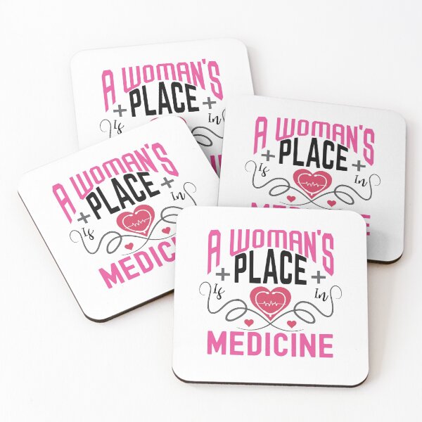 Item preview,  A Woman's Place Is In Medicine Funny Doctor, Funny Nursing, Medical ,Medical School,Med Student designed and sold by ADAMYASS.