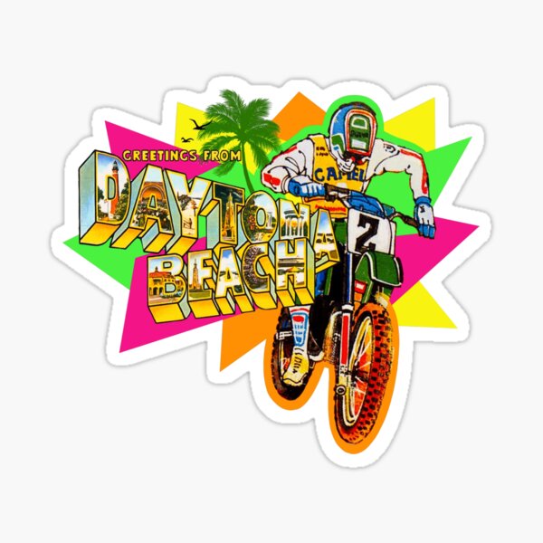 Aperçu de l'œuvre Daytona Supercross créée et vendue par JOE4SHOP.