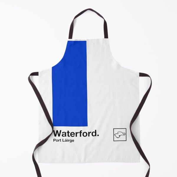 Item preview, County Waterford, Ireland - Retro Style Minimalist Poster Design  designed and sold by AestheticNow.