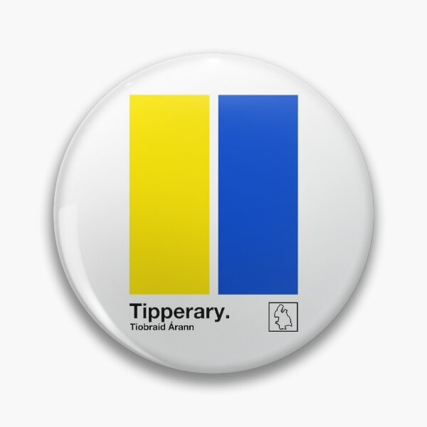 Item preview, County Tipperary, Ireland - Retro Style Minimalist Poster Design designed and sold by AestheticNow.