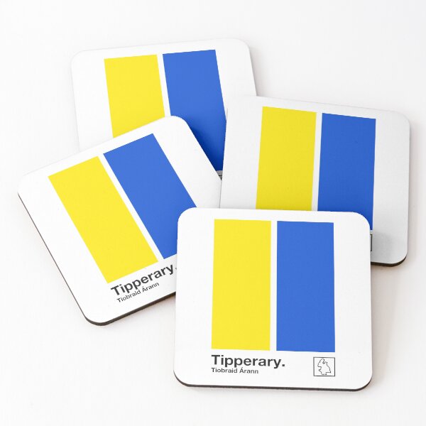 Item preview, County Tipperary, Ireland - Retro Style Minimalist Poster Design designed and sold by AestheticNow.
