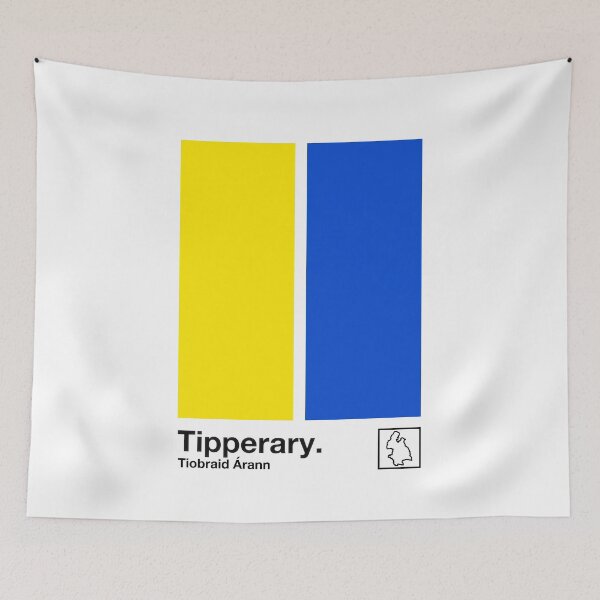 Item preview, County Tipperary, Ireland - Retro Style Minimalist Poster Design designed and sold by AestheticNow.