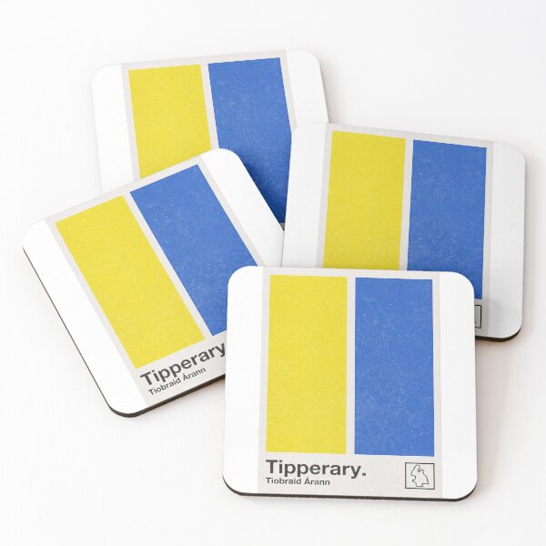 Item preview, County Tipperary, Ireland - Retro Style Minimalist Poster Design designed and sold by AestheticNow.