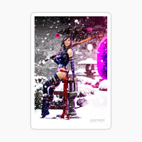 Item preview, Olivia Munn as Psylocke designed and sold by kaethor.