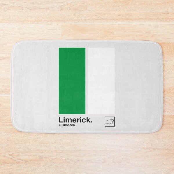 Item preview, County Limerick, Ireland - Retro Style Minimalist Poster Design designed and sold by AestheticNow.