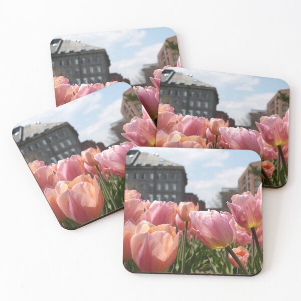 Item preview, Pink Tulips in Boston designed and sold by HRSCreates.