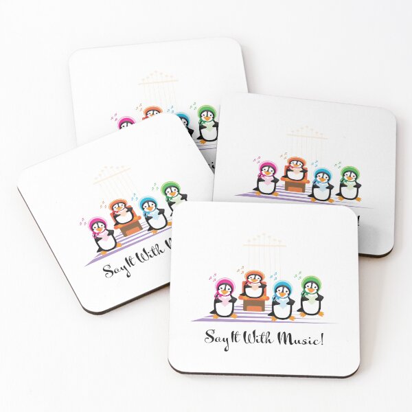 Item preview, Beautyshop Quartet Penguins designed and sold by jerankin.