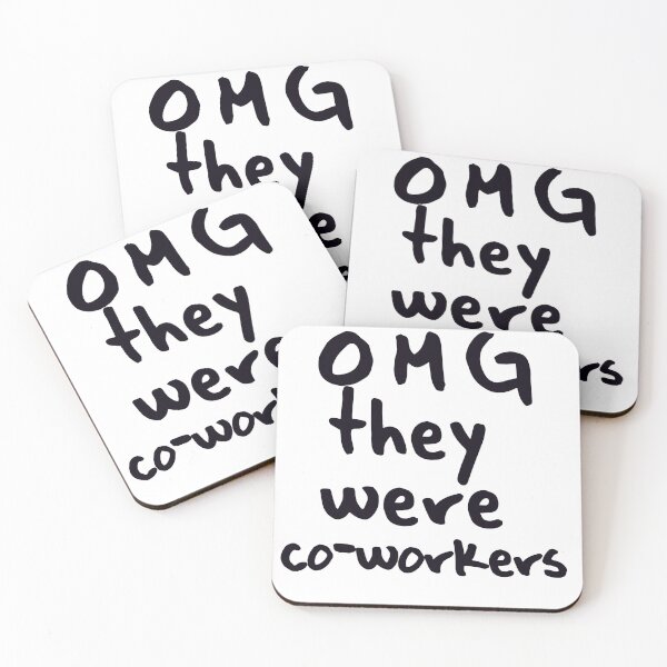 Item preview, OMG They Were Co-workers! designed and sold by starbrow.