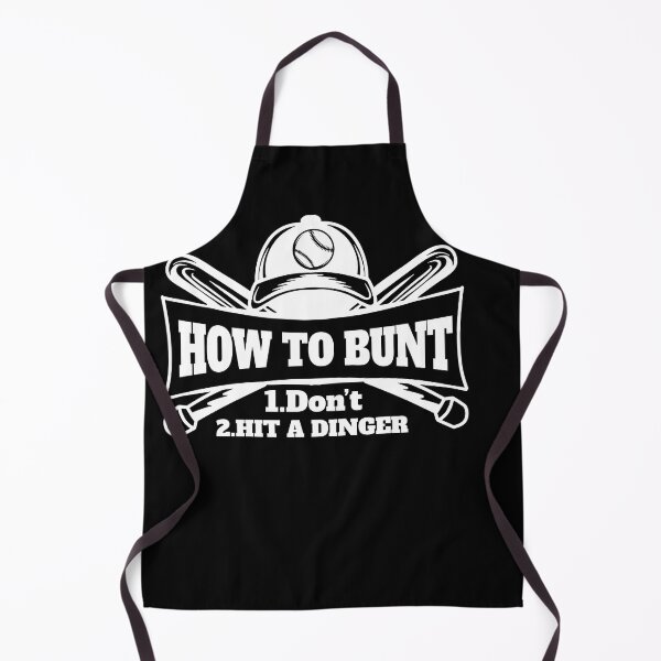Item preview, How To Bunt Don't Hit A Dinger Funny Baseball  designed and sold by 9george.