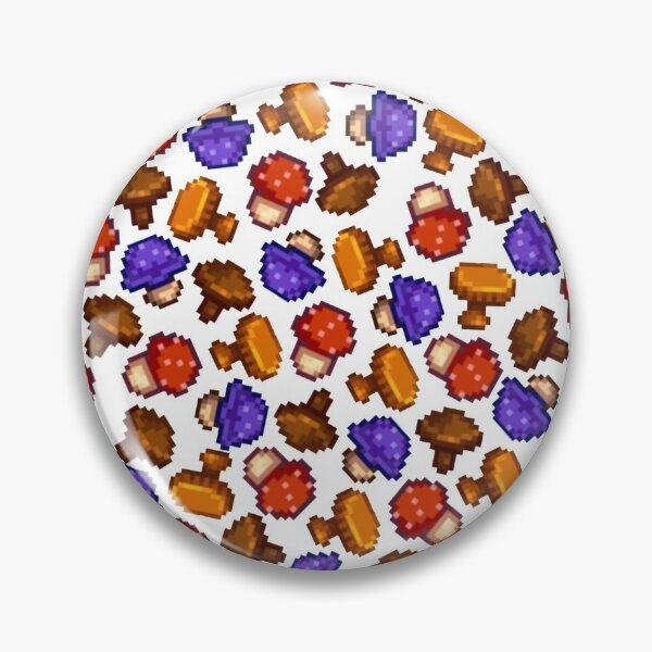 Item preview, Stardew Valley mushrooms  designed and sold by Tiny Tiny Studio.