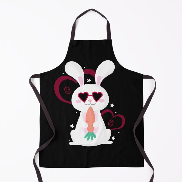 Item preview, Bunny with glasses and red heart designed and sold by Mariokao.