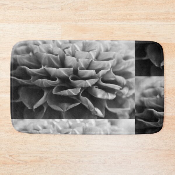 Item preview, flower close up - black/white - three designed and sold by greatnorris.