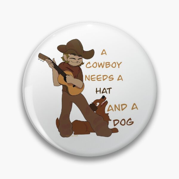 Item preview, A Cowboy and His Dog designed and sold by TamaraToMe.