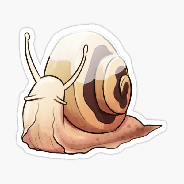 Cinnamon Snail Sticker