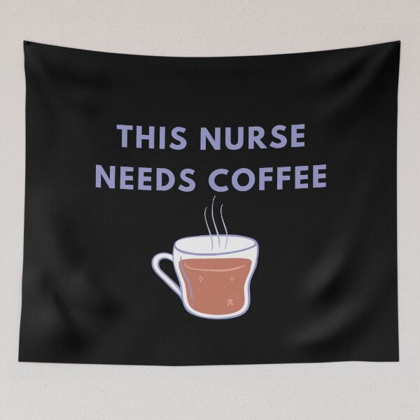 Item preview, This Nurse Needs Coffee designed and sold by travelnerd.