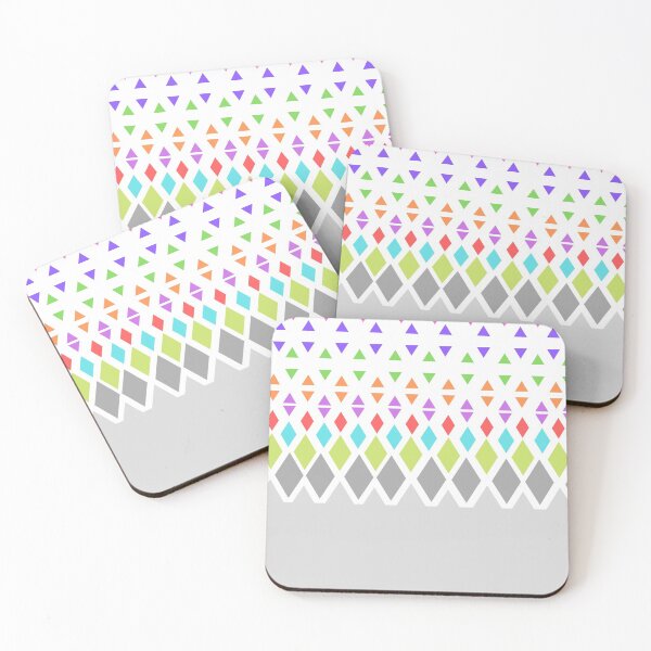 Item preview, Colored Diamond Pattern designed and sold by ForgeCreativity.