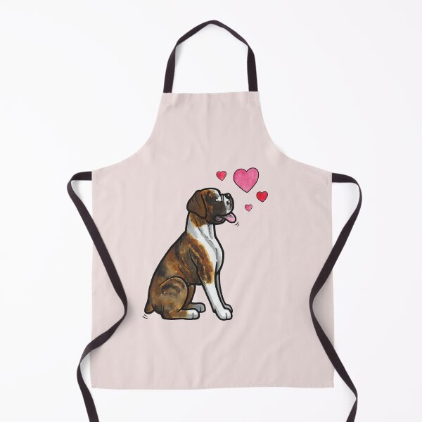 Item preview, Boxer love (brindle) designed and sold by animalartbyjess.