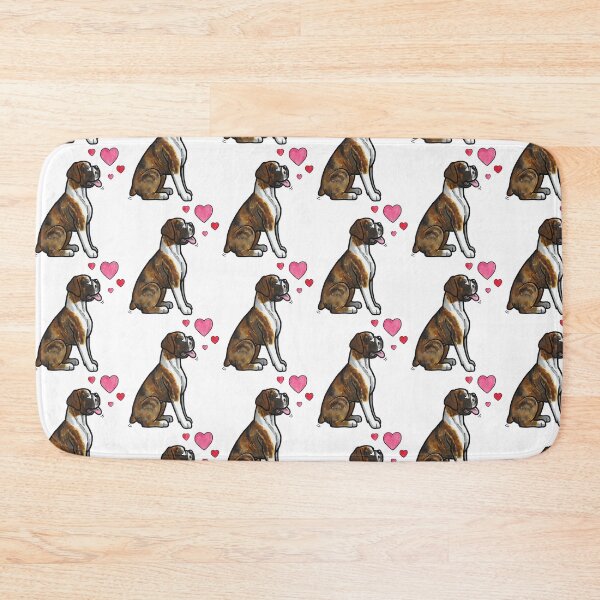 Item preview, Boxer love (brindle) designed and sold by animalartbyjess.